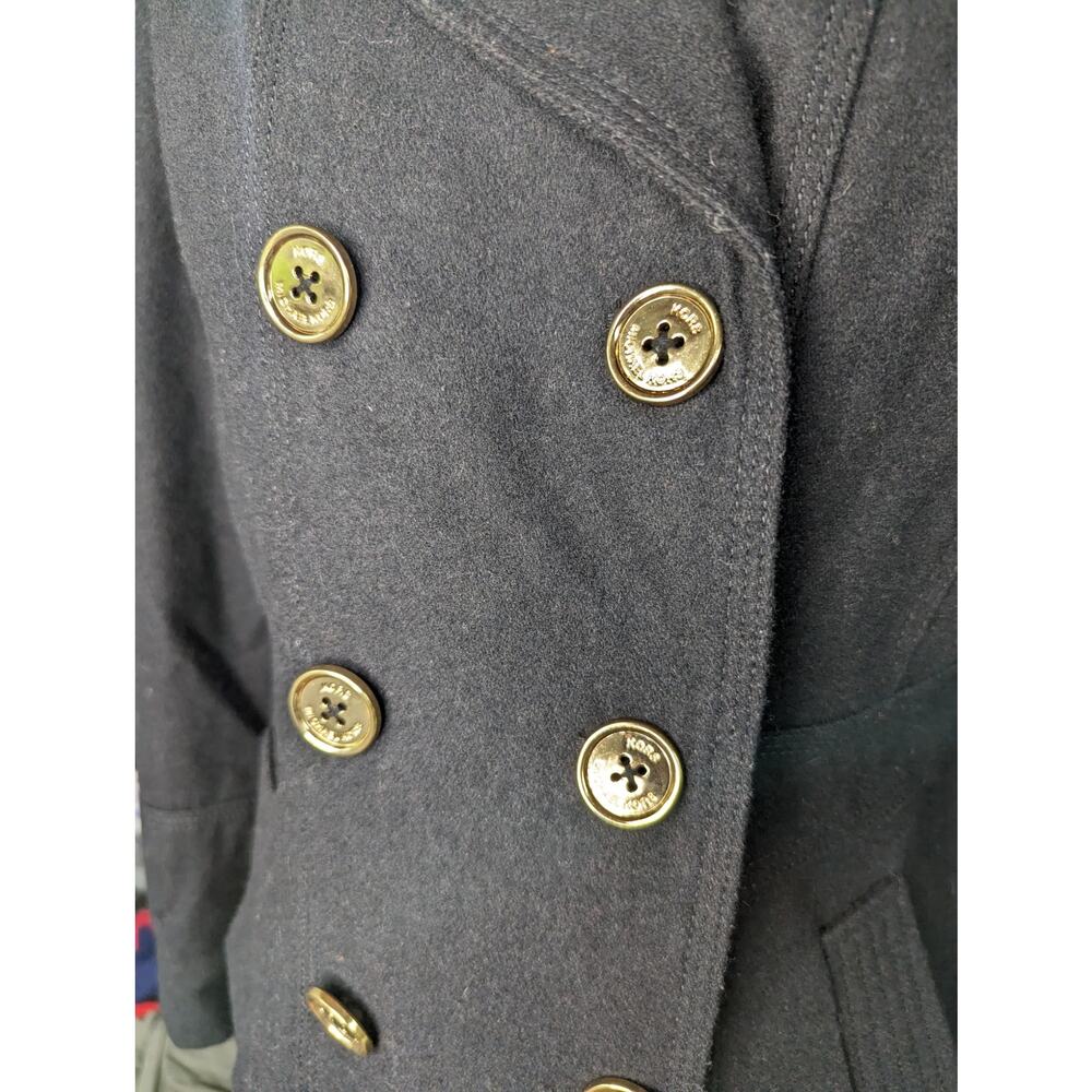 Michael Kors Black Peacoat 8 - Picture 8 of 10